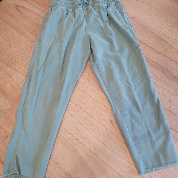 Zara Women's Olive Joggers Denim - Picture 1 of 6